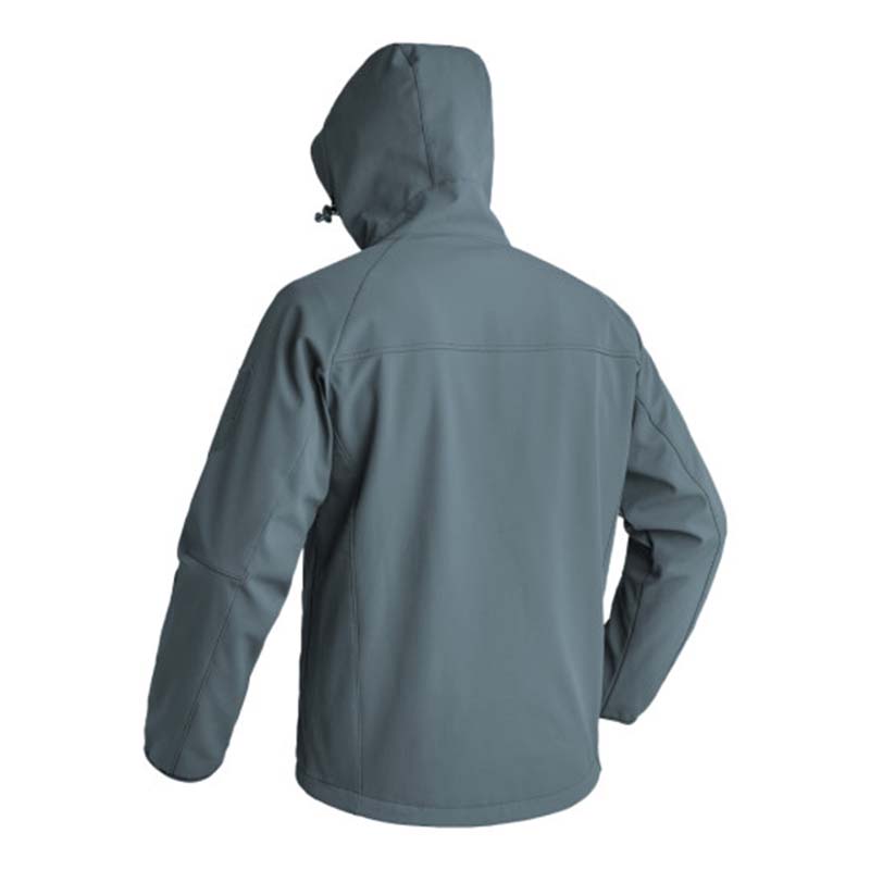 A10 SOFTSHELLJACKE INSTRUCTOR BETONGRAU