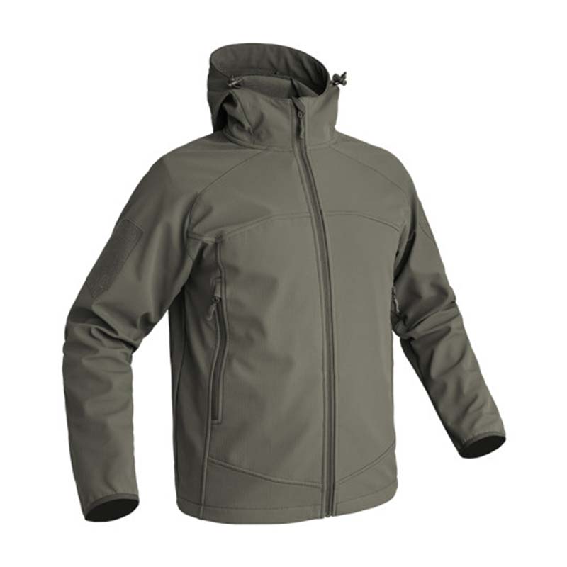 A10 SOFTSHELLJACKE INSTRUCTOR OLIV