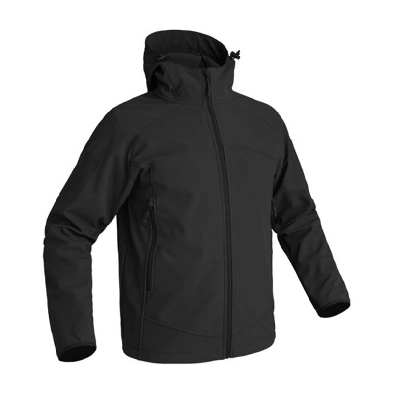 A10 SOFTSHELLJACKE INSTRUCTOR SCHWARZ