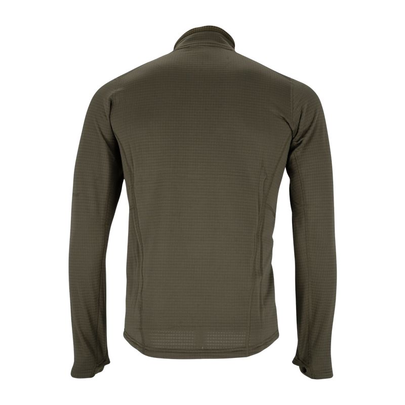 OUTDOOR RESEARCH MEN'S VIGOR GRID FLEECE HALF ZIP STEINGRAUOLIV
