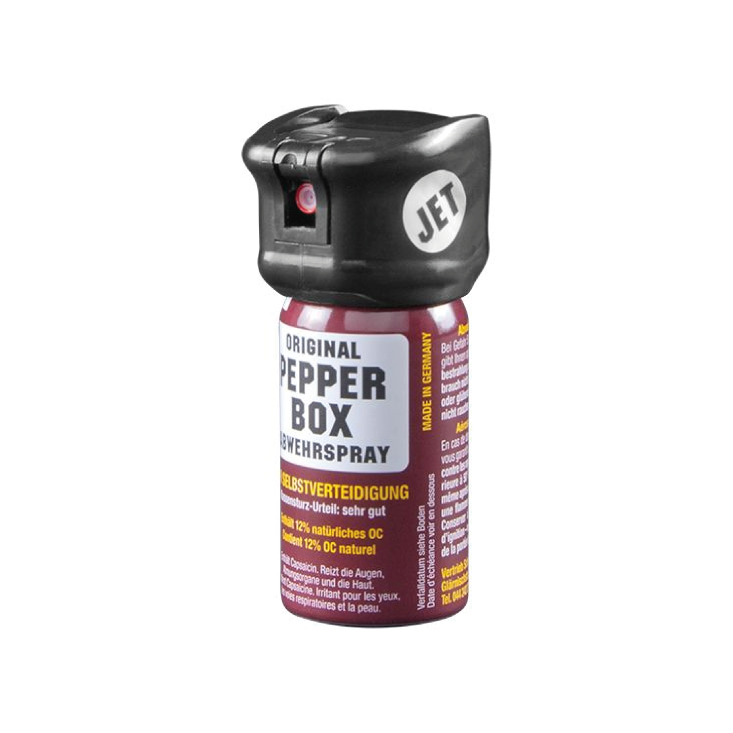 PEPPER-BOX PFEFFERSPRAY 40ml FLÜSSIGSTRAHL