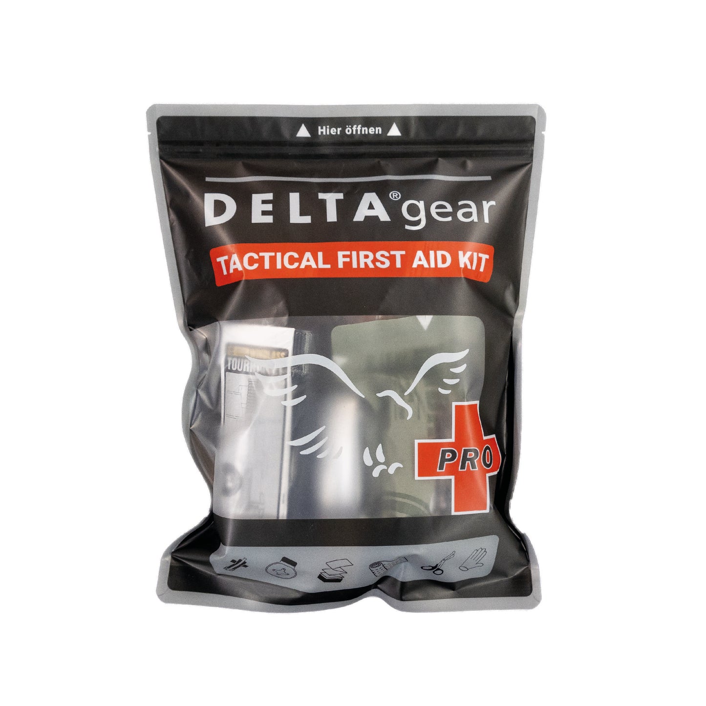 DELTAgear TACTICAL FIRST AID KIT PRO MIT RHINO Kit TQ