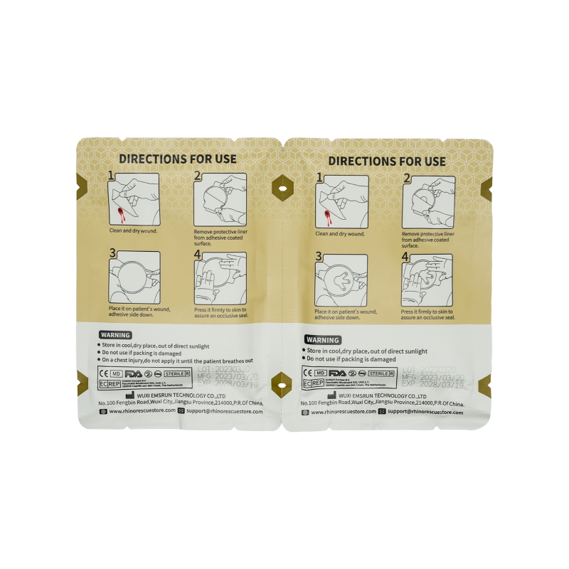 RHINO RESCUE CHEST SEAL TWIN PACK