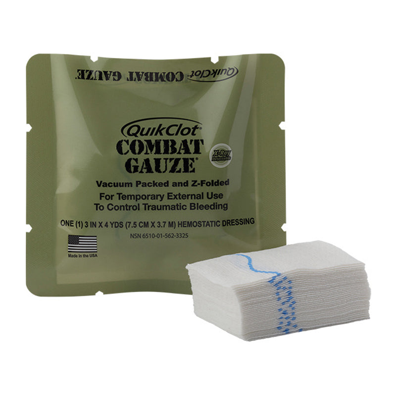 QUIKCLOT COMBAT GAUZE Z-FOLF CE