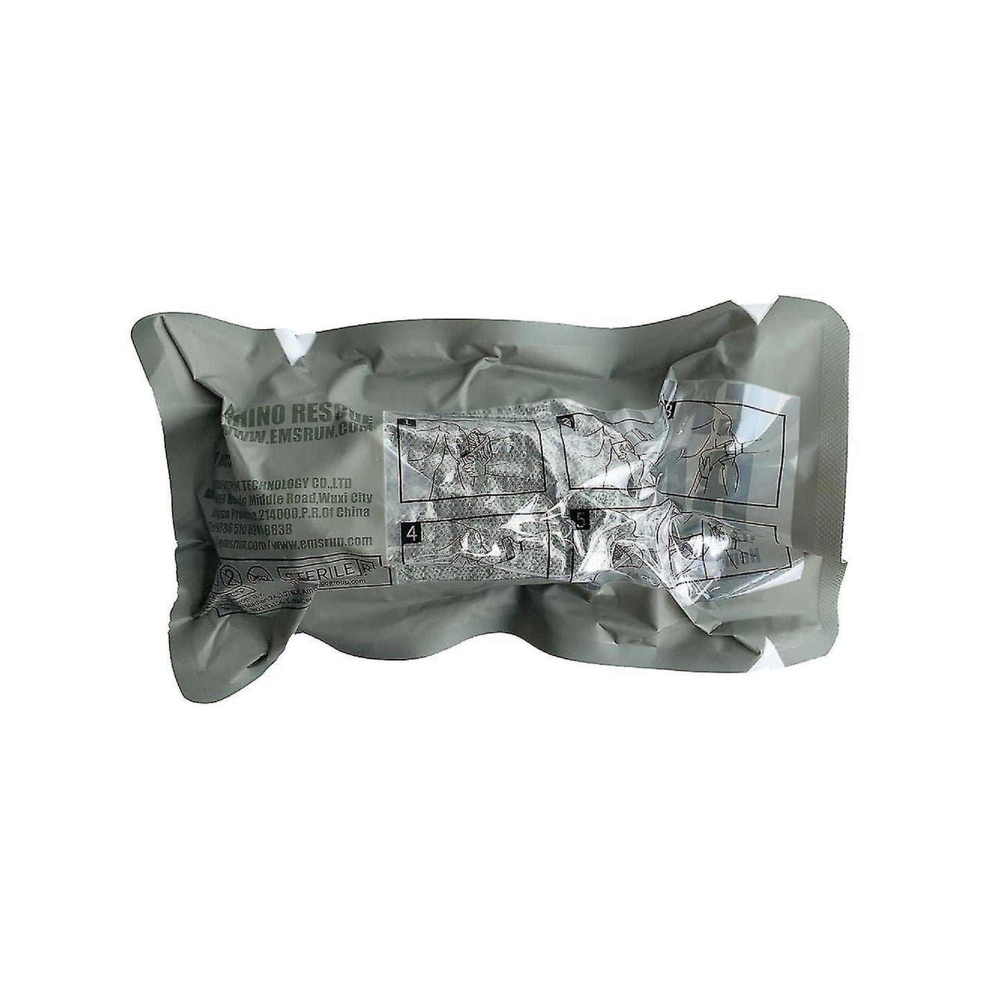 RHINO RESCUE EMERGENCY BANDAGE 4"
