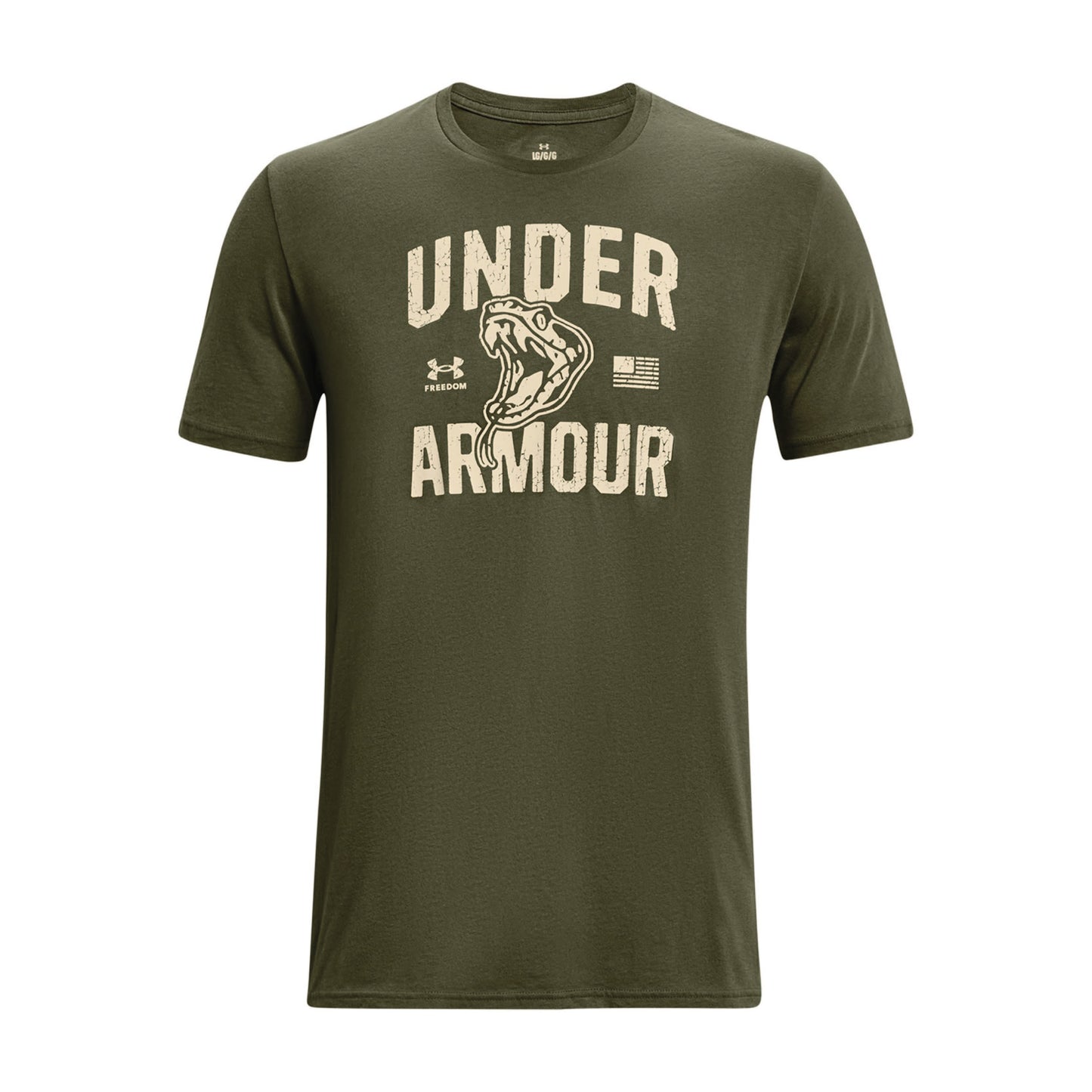 UNDER ARMOUR FREEDOM AMP T-SHIRT GREEN