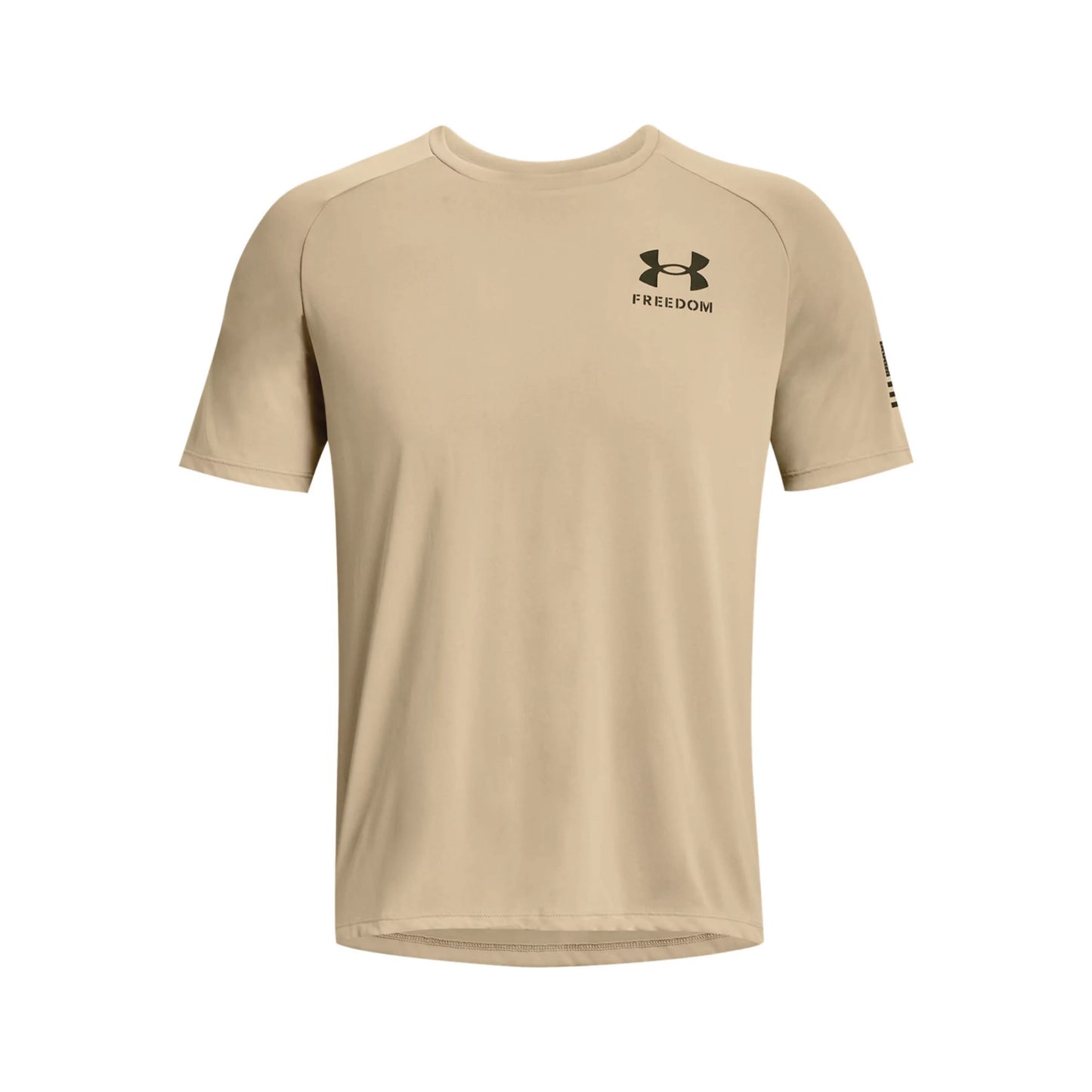 UNDER ARMOUR TECH FREEDOM SHORT SLEEVE T-SHIRT COYOTE