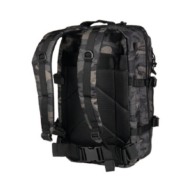 MIL-TEC US ASSAULT PACK LG LASER CUT DARK CAMO