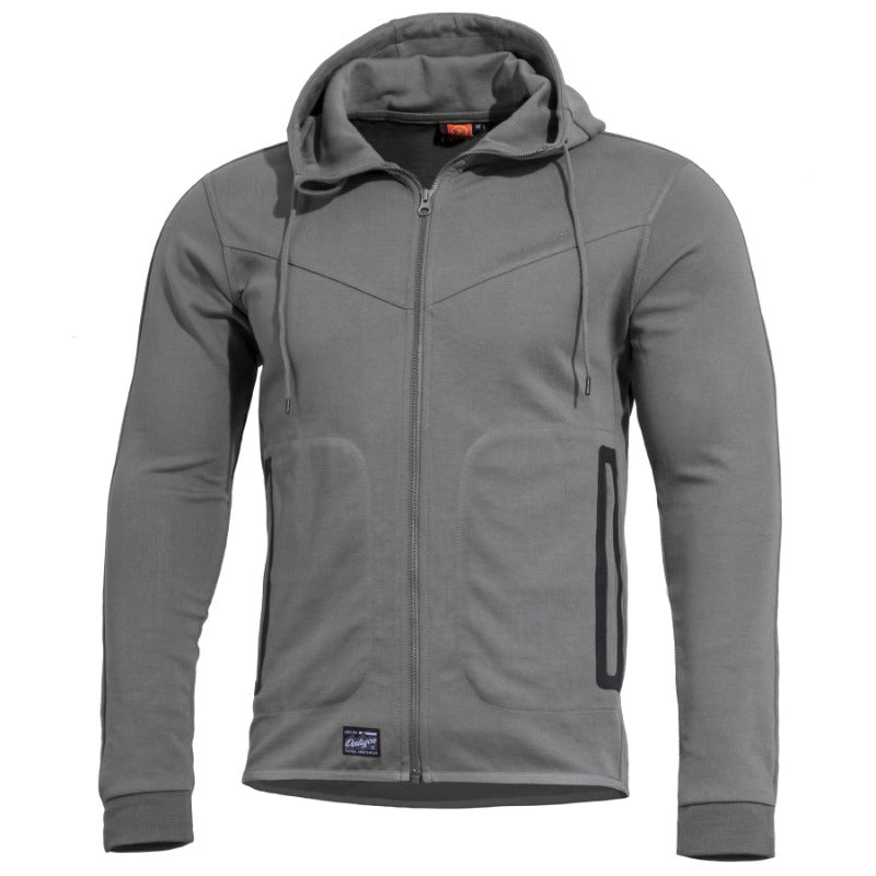 PENTAGON ZIP HOODY PENTATHLON 2.0 WOLF GREY