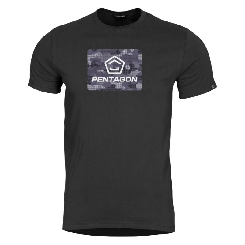 PENTAGON SHIRT AGERON SPOT CAMO SCHWARZ