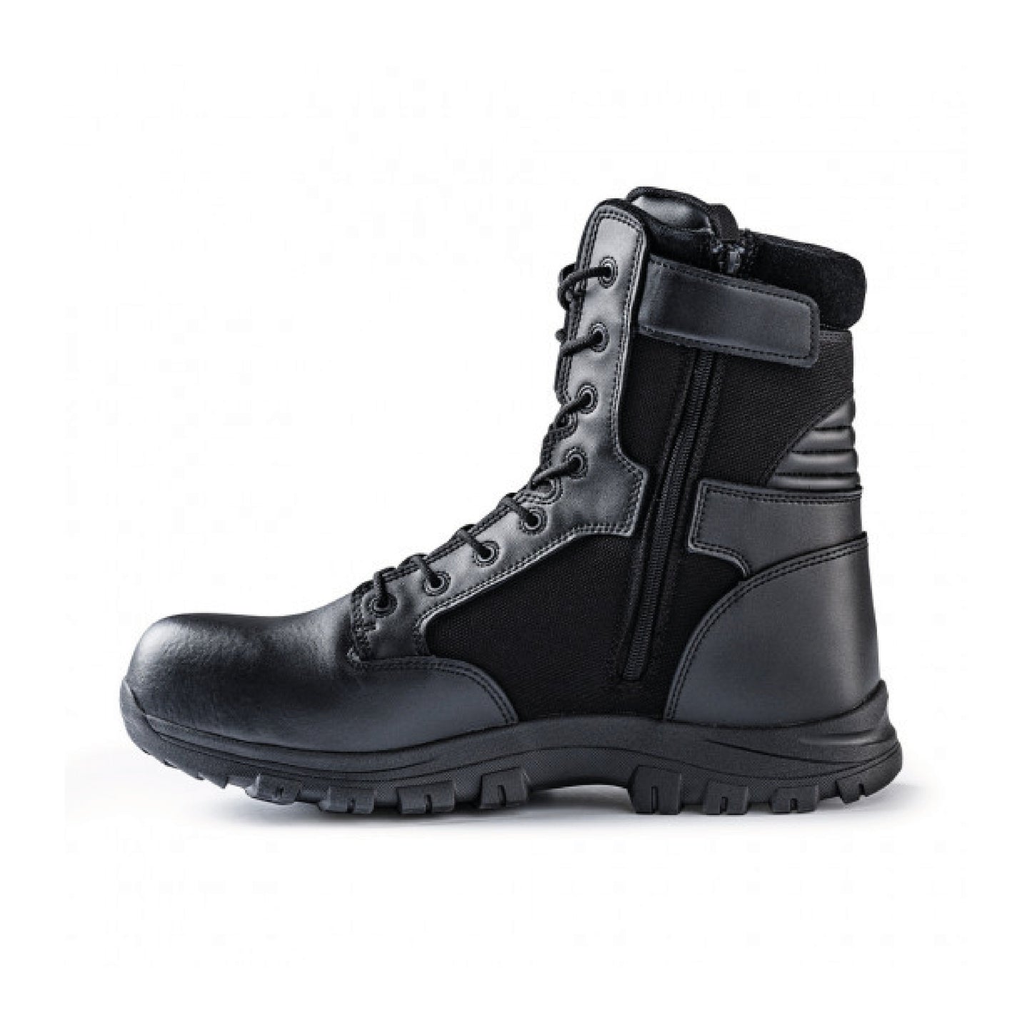 A10 STIEFEL SÉCU-ONE 8" ZIP WITH TOE CAP PROTECTION SCHWARZ