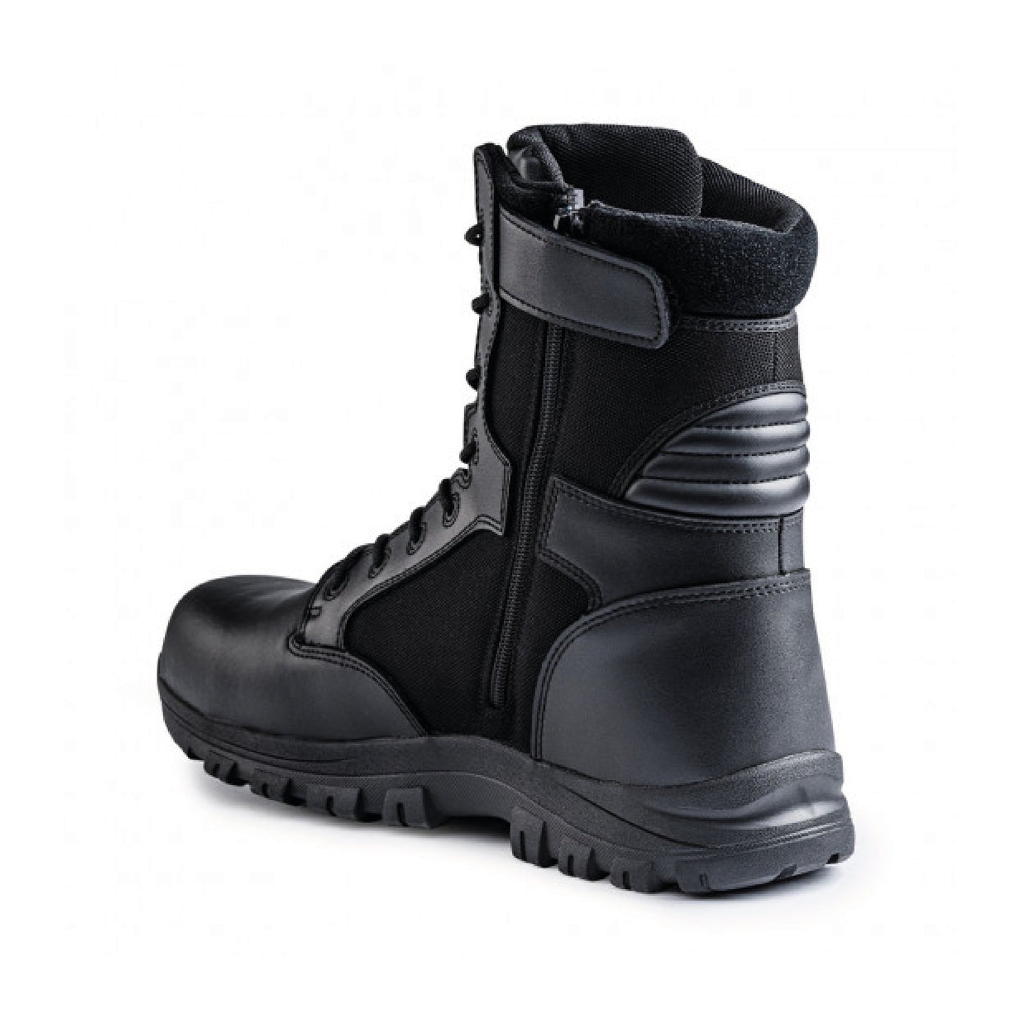 A10 STIEFEL SÉCU-ONE 8" ZIP WITH TOE CAP PROTECTION SCHWARZ