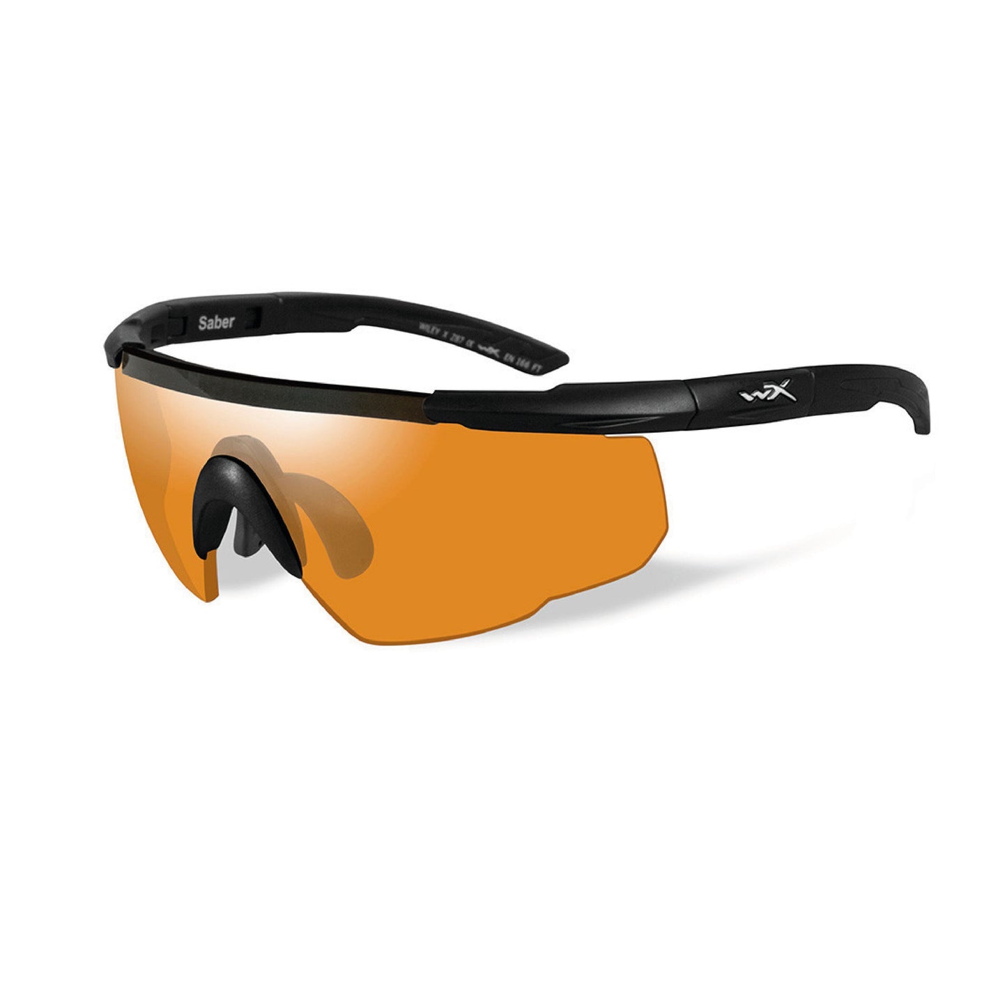 WILEY X SABER ADV SCHUTZBRILLE SCHWARZ/ORANGE
