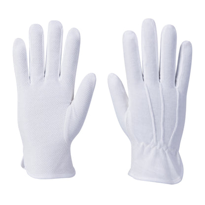 PORTWEST SET À 12 PAAR VERKEHRSDIENST-HANDSCHUHE WEISS