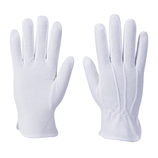 PORTWEST SET À 12 PAAR VERKEHRSDIENST-HANDSCHUHE WEISS