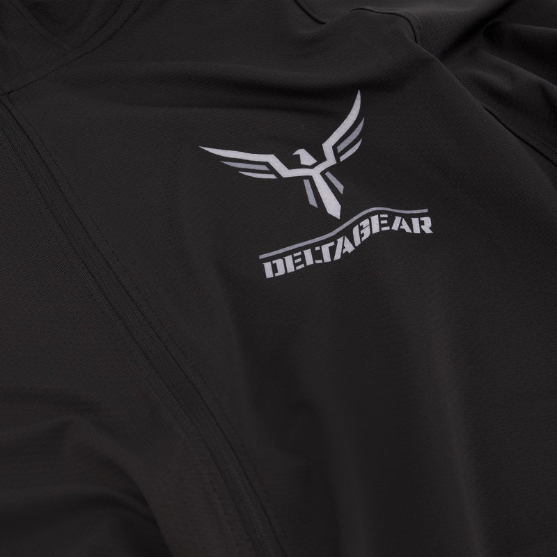 DELTAgear ULTRALEICHTE GYM-JACKE SCHWARZ