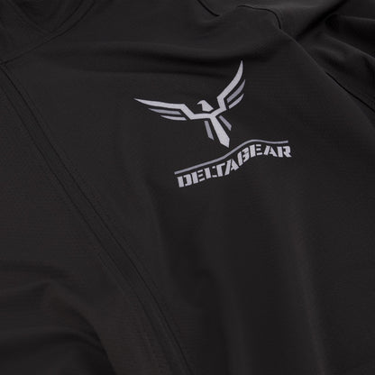 DELTAgear ULTRALEICHTE GYM-JACKE SCHWARZ