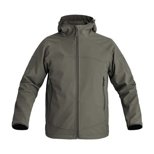 A10 SOFTSHELLJACKE INSTRUCTOR OLIV