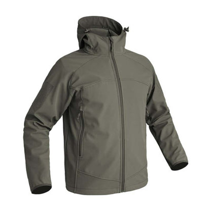 A10 SOFTSHELLJACKE INSTRUCTOR OLIV