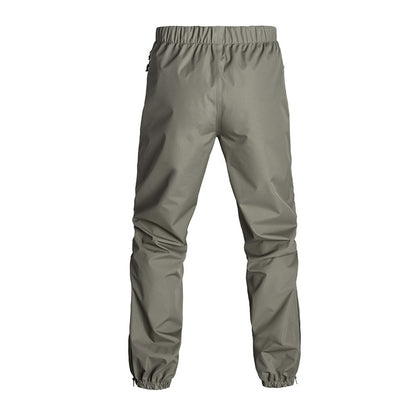 A10 LIGHTSHELL HOSE RAIN PROTECT (Schrittlänge 86 cm) OLIV