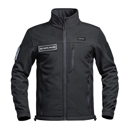 A10 SOFTSHELL JACKE SÉCU-ONE FLAP PRIVATE SECURITY