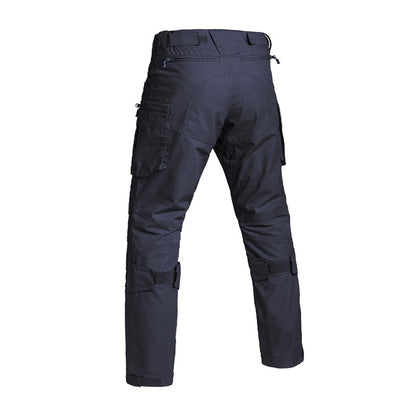 A10 V2 FIGHTER-HOSE (Schrittlänge 83cm) MARINEBLAU