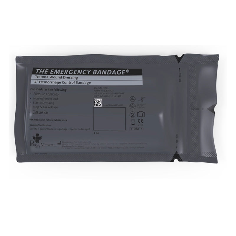 SAFEGUARD EMERGENCY BANDAGE FCP-01 4IN MILITARY