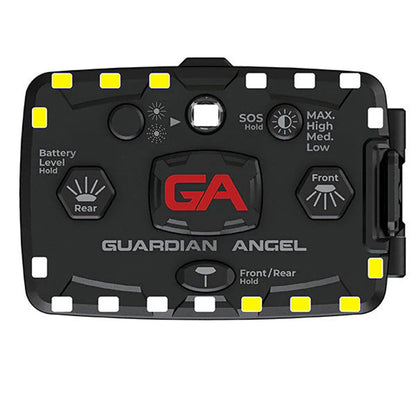 GUARDIAN ANGEL SICHERHEITSLICHT ELITE WEISS/GELB INKL. AKKU