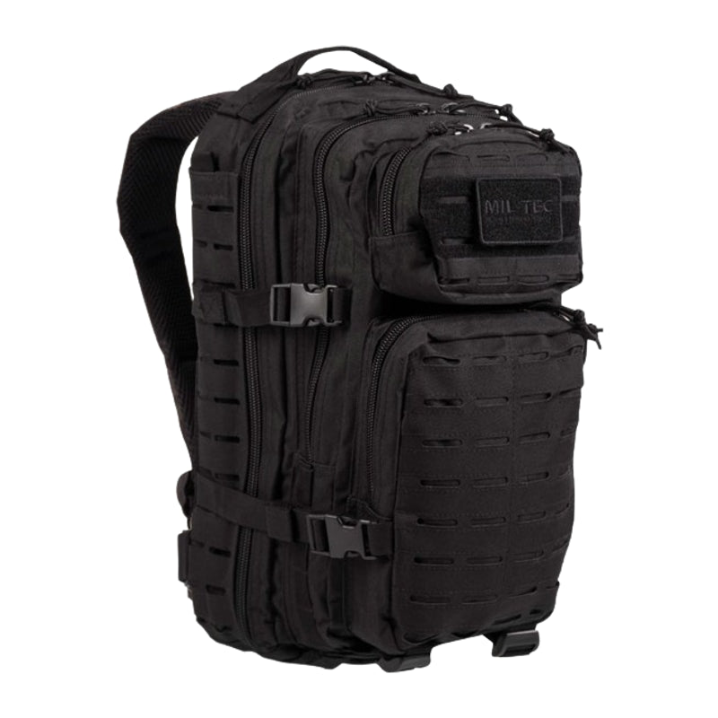 MIL-TEC US ASSAULT PACK SM LASER CUT SCHWARZ