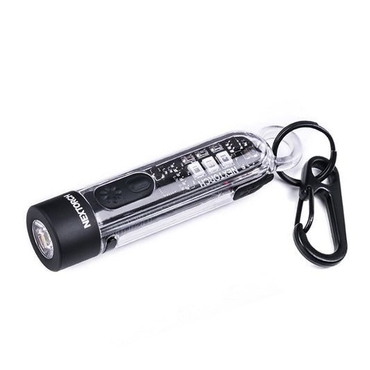 NEXTORCH K40 SCHLÜSSELANHÄNGERLICHT - WEISS, ROT, BLAU + UV-BELEUCHTUNG - 700 LUMEN