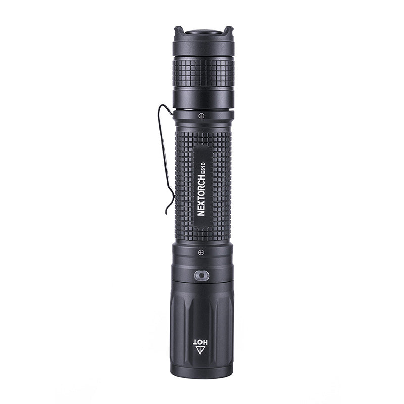 NEXTORCH WIEDERAUFLADBARE TAKTISCHE TASCHENLAMPE E51D - WEISSES LICHT - 2100 LUMEN