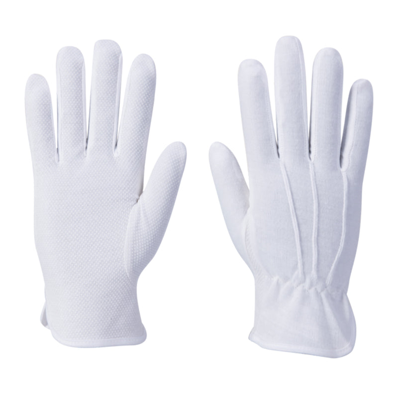 PORTWEST 1 PAAR VERKEHRSDIENST-HANDSCHUHE WEISS