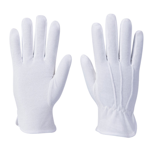 PORTWEST 1 PAAR VERKEHRSDIENST-HANDSCHUHE WEISS