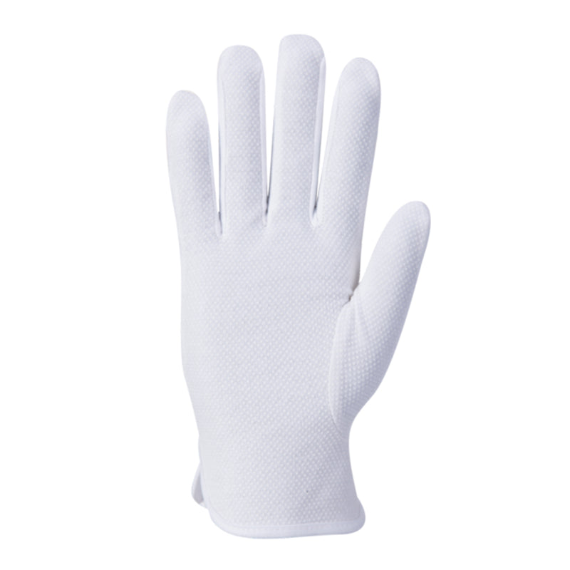 PORTWEST 1 PAAR VERKEHRSDIENST-HANDSCHUHE WEISS