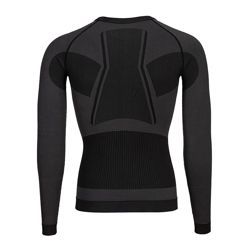 PORTWEST DYNAMIC AIR BASELAYER SHIRT DUNKELGRAU