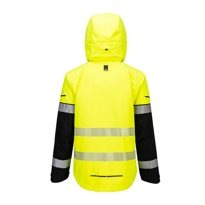 PORTWEST EV4 HI-VIS SHELL JACKE GELB/SCHWARZ