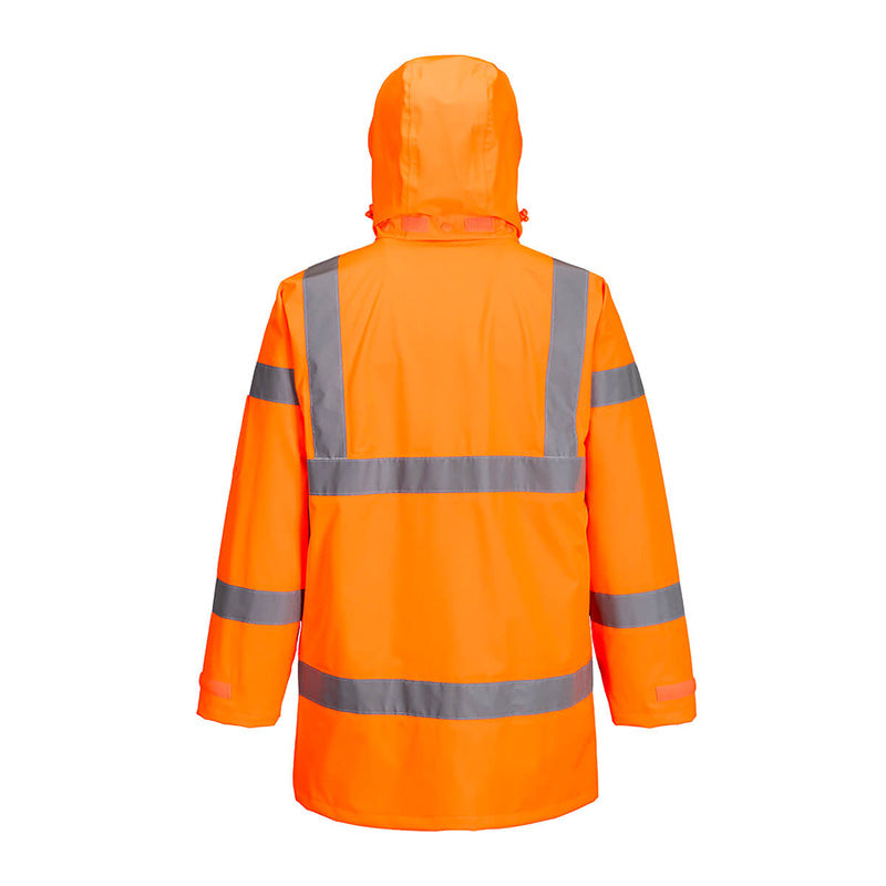 PORTWEST HI-VIS EXTREME REGENPARKA ORANGE