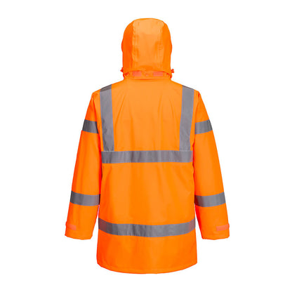 PORTWEST HI-VIS EXTREME REGENPARKA ORANGE