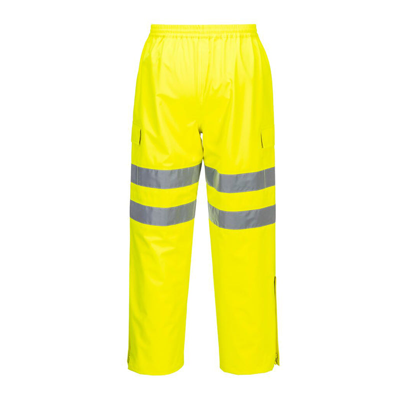 PORTWEST HI-VIS REGENHOSE EXTREME GELB