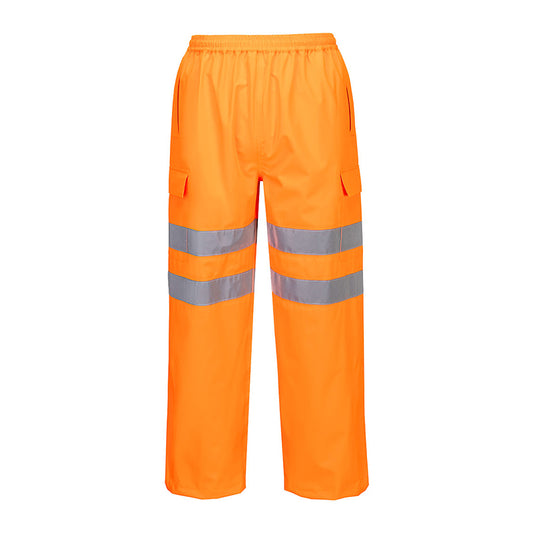 PORTWEST HI-VIS REGENHOSE EXTREME ORANGE
