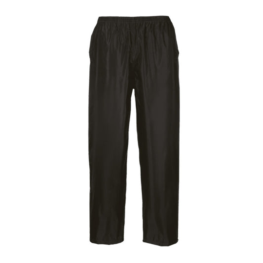 PORTWEST KLASSISCHE REGENHOSE SCHWARZ