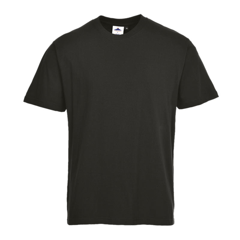 PORTWEST PREMIUM T-SHIRT TURIN SCHWARZ