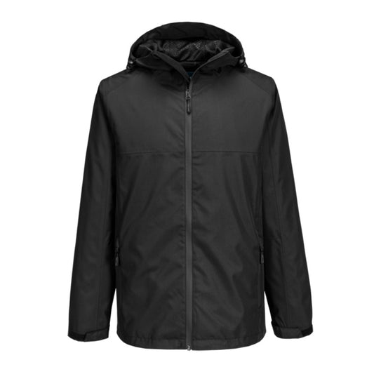 PORTWEST PROFESSIONAL REGENJACKE SCHWARZ