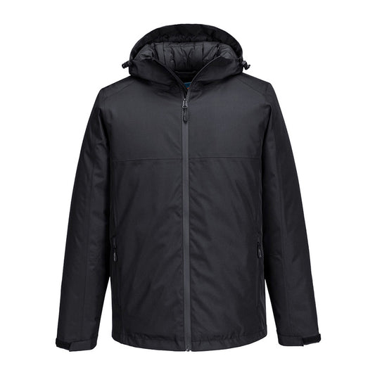 PORTWEST PROFESSIONAL WINTERJACKE SCHWARZ