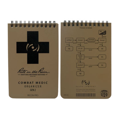 RITE IN THE RAIN COMBAT MEDIC ORGANIZER GEN 2