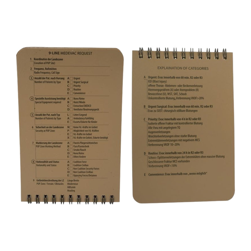 RITE IN THE RAIN COMBAT MEDIC ORGANIZER GEN 2