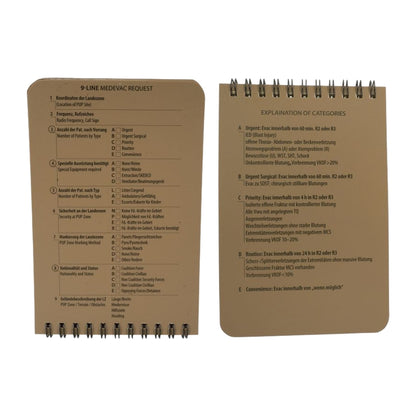 RITE IN THE RAIN COMBAT MEDIC ORGANIZER GEN 2
