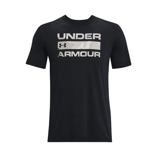 UNDER ARMOUR STACKED LOGO FILL T-SHIRT SCHWARZ