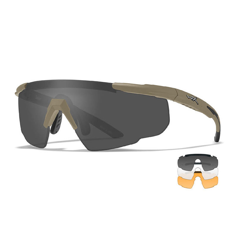 WILEY X SABER ADVANCED BALLISTISCHE SCHUTZBRILLE BEIGE
