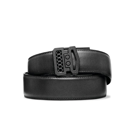 KORE WAFFENGURT ARMORTEK BLACK GUN BELT X10 (SYNTHETISCHES LEDER)
